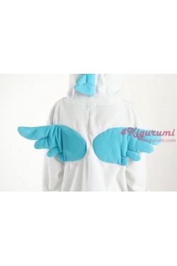 Fleece Blue Unicorn Kigurumi Onesie