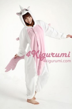 Fleece Pink Unicorn Kigurumi Onesie