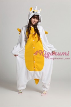 Golden Unicorn Onesie Kigurumi Pajamas