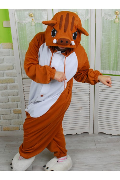 Warthog Kigurumi Animal Onesie