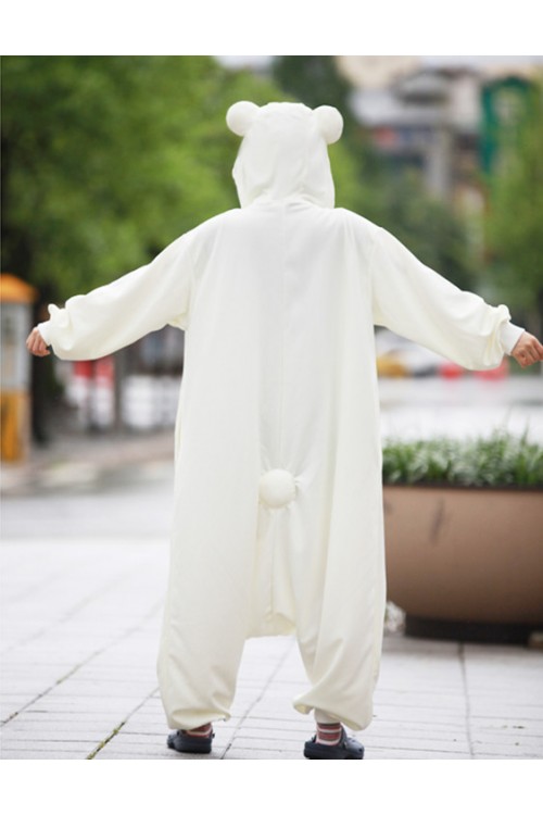 White Bear Onesie Animal Costumes