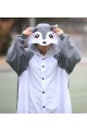 Gray Wolf Onesie Animal Costumes