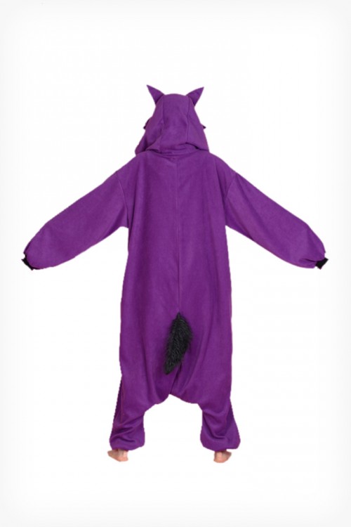 Purple Wolf Onesie Kigurumi Pajamas