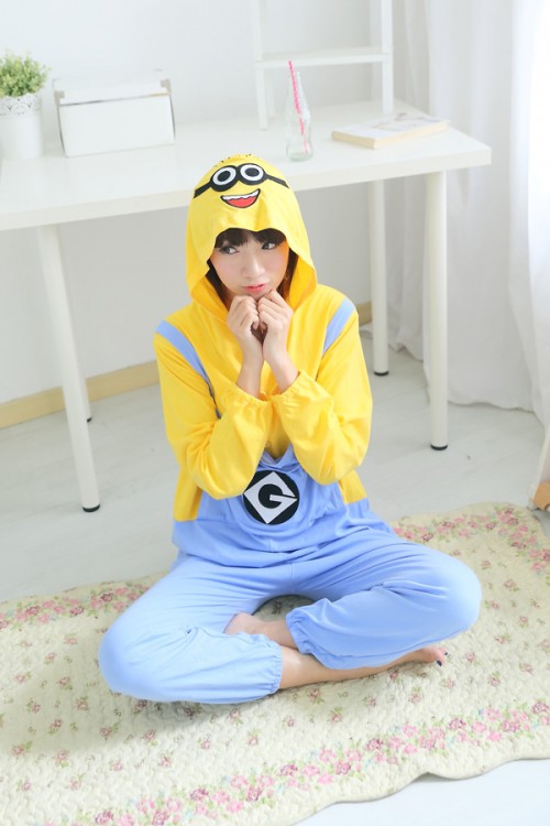 Minions Kigurumi Lovers Cotton Funny Pajamas