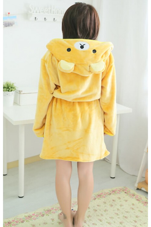 Rilakkuma Bear Kigurumi Bathrobe Animal Robes