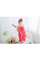 Watermelon Red Bathrobe Women Robes