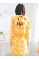 Giraffe Kigurumi Bathrobe Animal Robes