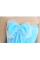 Sky Blue Bathrobe Women Robes