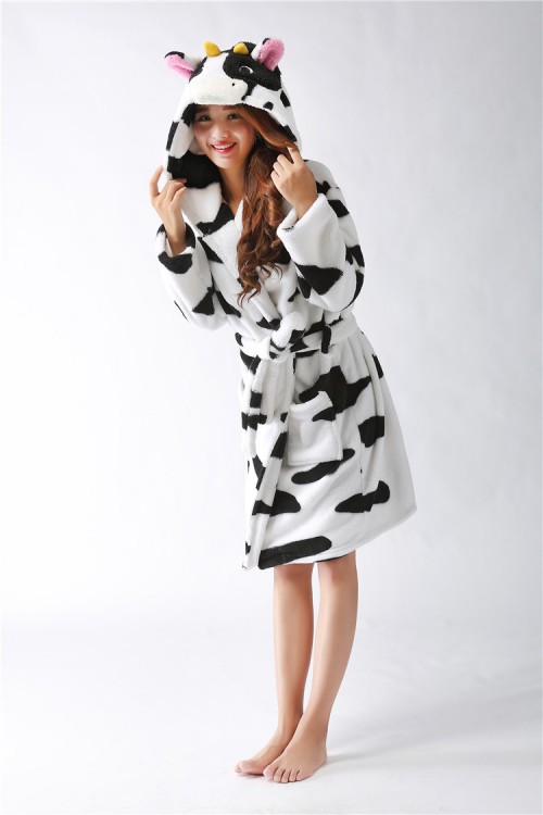 Cow Kigurumi Bathrobe Christmas Robes