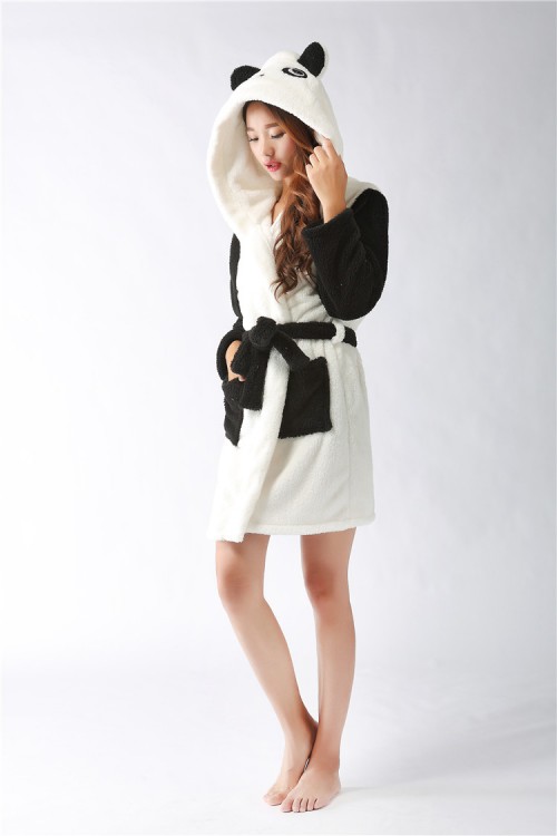 Panda Kigurumi Bathrobe Christmas Robes