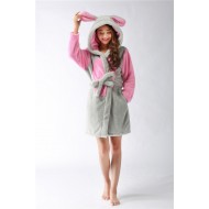 Rabbit Kigurumi Bathrobe Christmas Robes