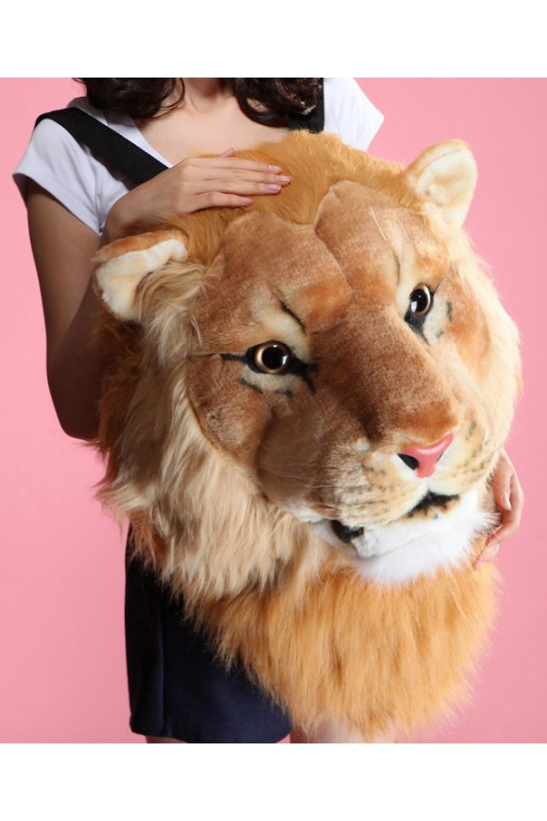 plush lion backpack