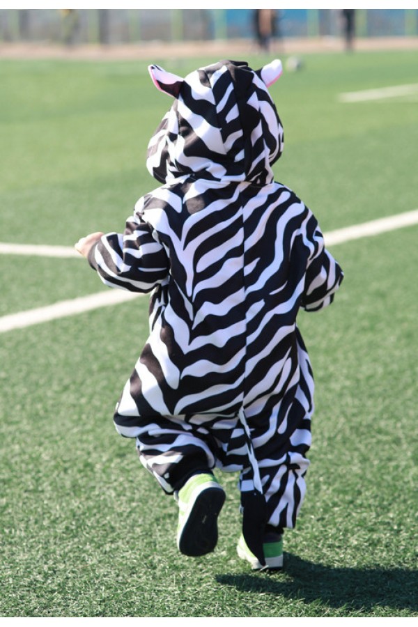 zebra onesie baby