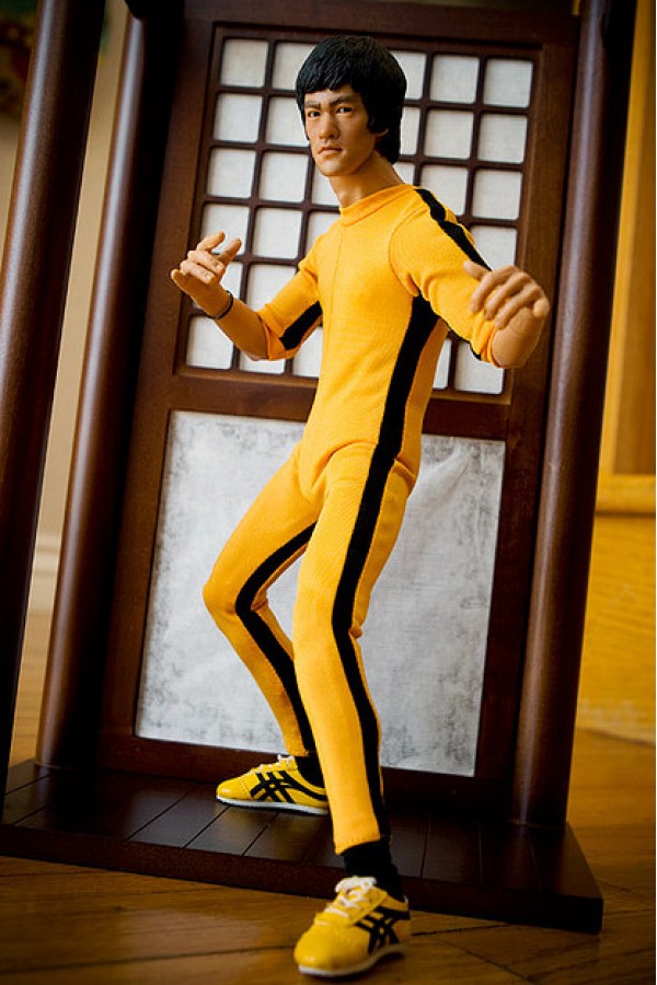 bruce lee movie yellow jumpsuit