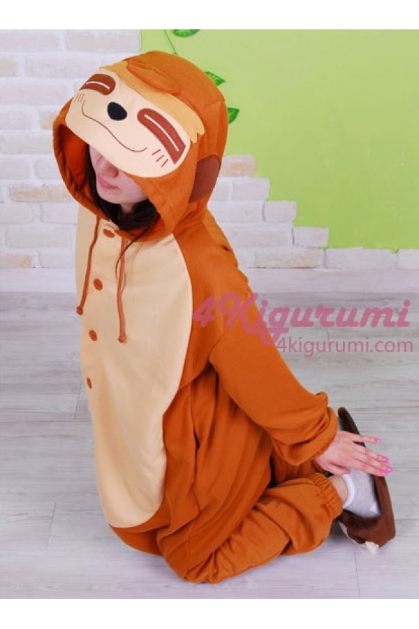 Sloth Onesie Animal Costumes Kigurumi Pajamas - 4kigurumi.com