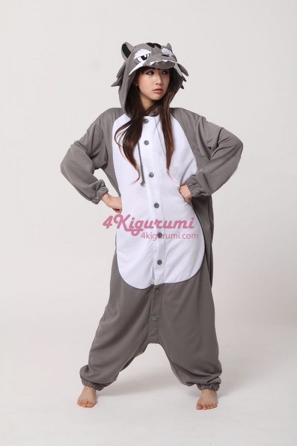 ¡Las mujeres del CCG se van de fiesta! (CCG girls) Grey-Wolf-Adult-Animal-Onesie-Kigurumi-Pajamas-2-600x900