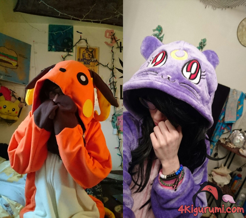 Raichu and Sailor Moon Cat Kigurumi Reviewed by Oldblog12345