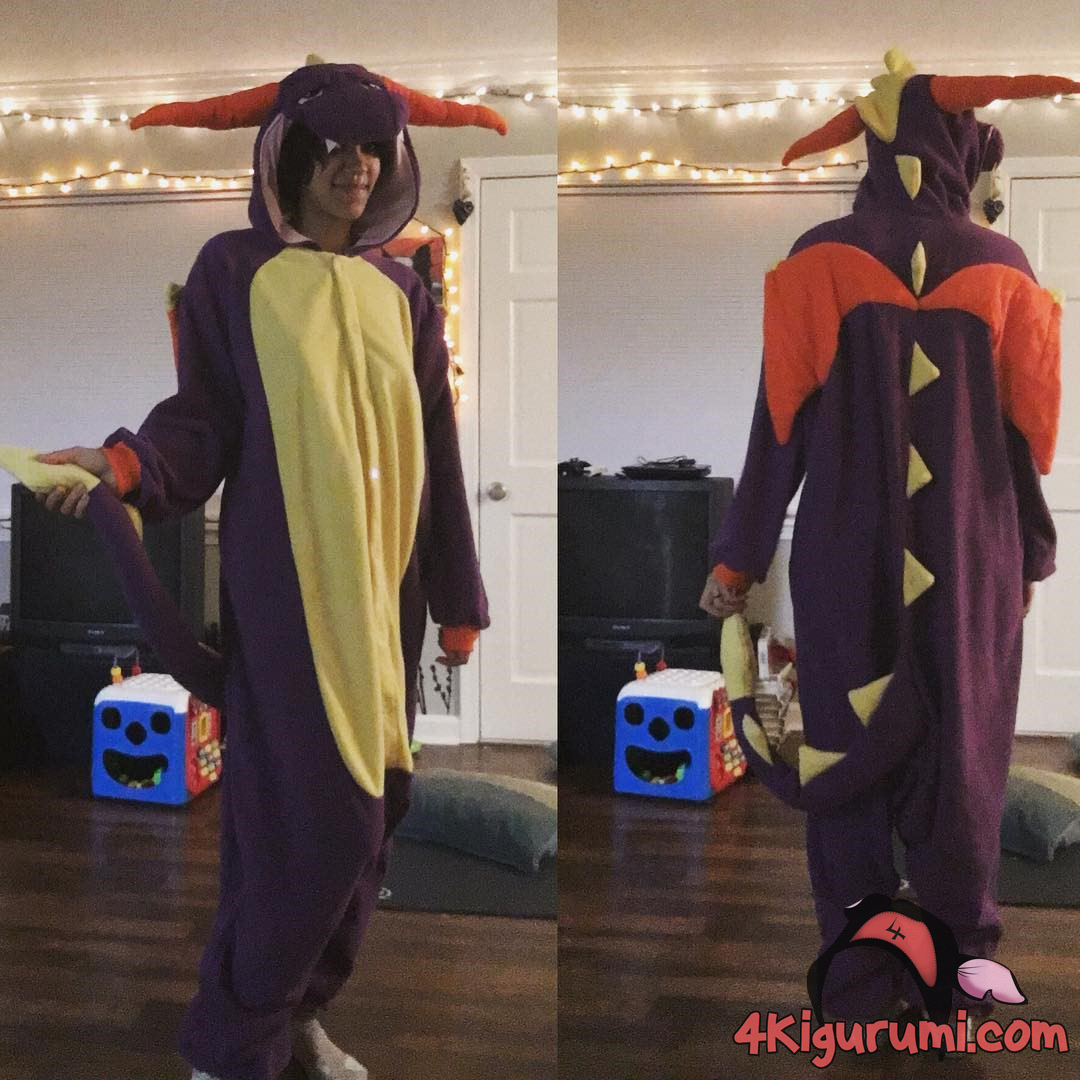 Spyro Kigurumi Onesie Reviewed by Knell Leera