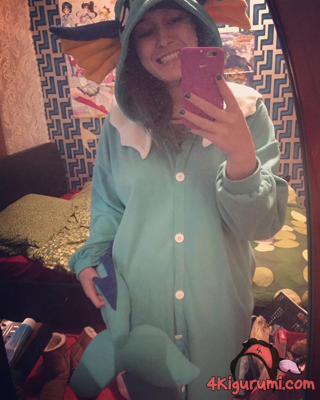 Vaporeon Kigurumi Reviewed by Nicole Walsh